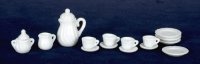 (image for) White China Dish set