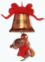 (image for) A Friend Chimes In 2000 Hallmark Ornament