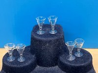 (image for) Hand Blown Glass Wine Glasses