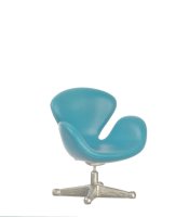 Modern Blue Chair- The Swan/Jacobsen/1956
