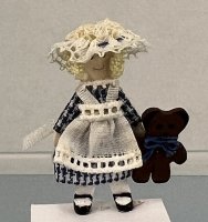 (image for) Wooden Doll with Bear