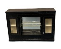(image for) Black Bar with Cabinet and Shelf