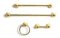 (image for) Brass Towel Rack Set of 4