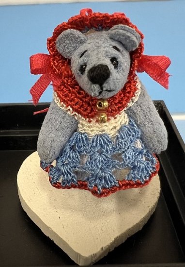 (image for) "Tessie" in Crochet Dress and Hat - Click Image to Close