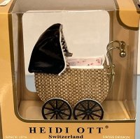 (image for) Heidi Ott #XZ111 Dollhouse Miniature Pram