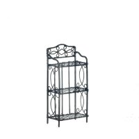 (image for) Small Black Wire 3 Shelf Unit