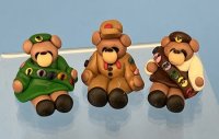 (image for) Cub scout, girl scout, and brownie scout bears