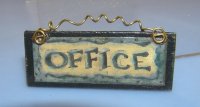 (image for) Office Hanging Sign