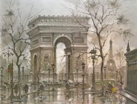 (image for) Mural - Paris - L'Arc de Triomphe-Mural