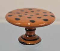 (image for) Ceramic Halloween Dots Cake Stand