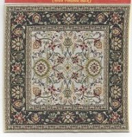 (image for) Woven Square Carpet with Finished Back