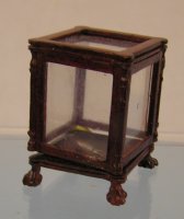 (image for) Mahogany Square Display Case