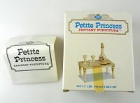 (image for) Ideal Petite Princess Dollhouse Furniture 4431-3 100 Palace Table Set S05