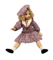 (image for) Sitting Girl in Purple by Pat Steele