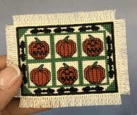 (image for) Pumpkin Rug by Pat Wakefield