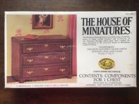 (image for) The House Of Miniatures Chippendale 3 Drawer Chest