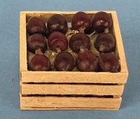 (image for) Crate of Red Apples