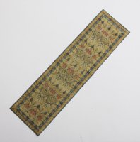 (image for) Miniature Floor or Table Runner in Arts and Crafts Style