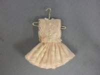 (image for) Simple Pink and Ecru Dress on Hanger