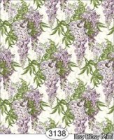 (image for) Jolie Purple Wisteria Floral Dollhouse Wallpaper