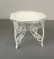 (image for) White Wire Table