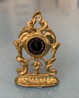 (image for) Gold Baroque Mantle Clock