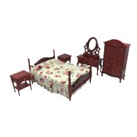 (image for) Mahogany Bedroom Set