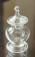 (image for) Glass antique style large Apothecary Jar