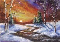 (image for) Winter Sunset