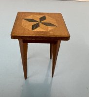 (image for) Small Table with Inlay on Top