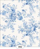 (image for) Rose Floral - Blue