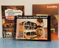 (image for) 3 Older Lundby Dollhouse Brochures