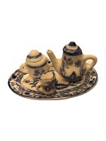 (image for) Blue and white tea set