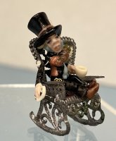 (image for) Porcelain Handpainted "Mad Hatter"