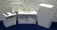 (image for) White Kitchen Set