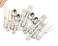 (image for) Ornate Silver Flatware