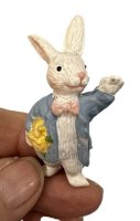 (image for) White Bunny in Blue Jacket