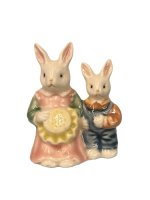 (image for) Porcelain Mother and Son bunnies