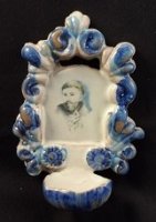 (image for) porcelain wall display of St Francesco