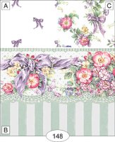 (image for) Flowers and Bows - Green - 148