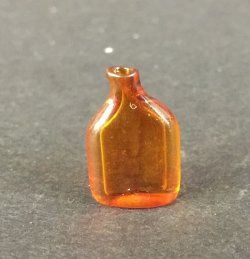 (image for) Amber Glass Flask