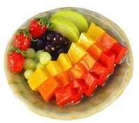 (image for) Cut Fruit on Plate