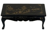 (image for) Black Lacquer Coffee Table