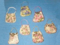 (image for) Floral Cloth Handbags DIY Kit