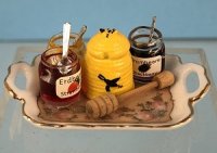 (image for) Tray with Jam and Honey