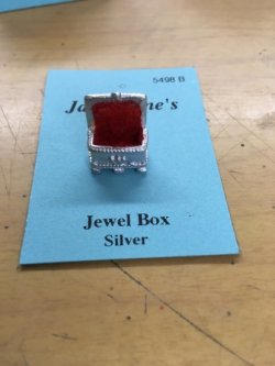 (image for) Ladies Silver Jewel Box