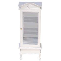 (image for) White Display Cabinet