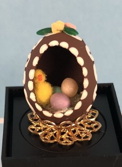 Chocolate Easter Egg Display