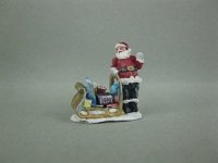 (image for) Santa Pulling Presents