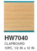 (image for) 7040 1/2" Siding (10 Sheets)